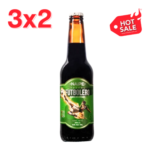 Cerveza Artesanal Naipe Trébol Etiqueta Futbolera