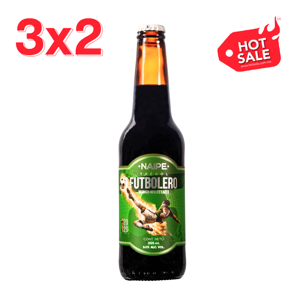 Cerveza Artesanal Naipe Trébol Etiqueta Futbolera