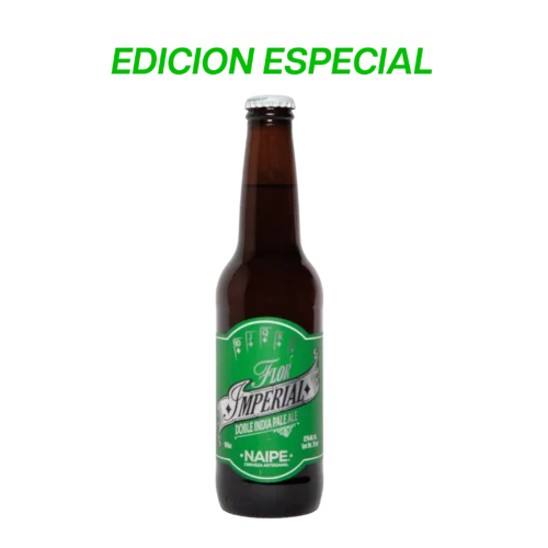 Cerveza Artesanal Naipe Flor Imperial Doble India Pale Ale