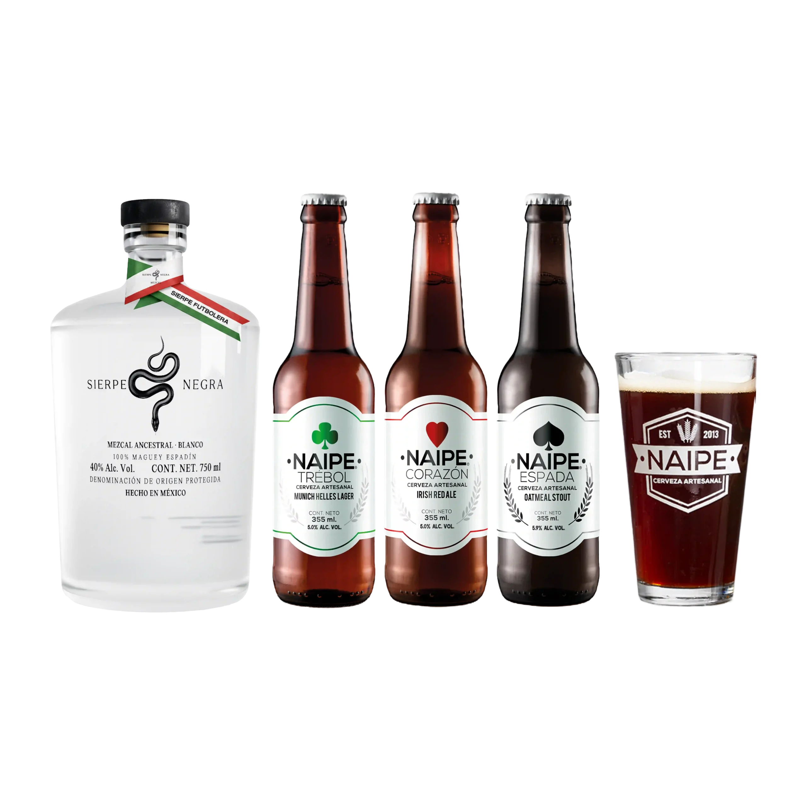 Paquete Mundialero/Mezcal Sierpe Ancestral Edicion Futbolera